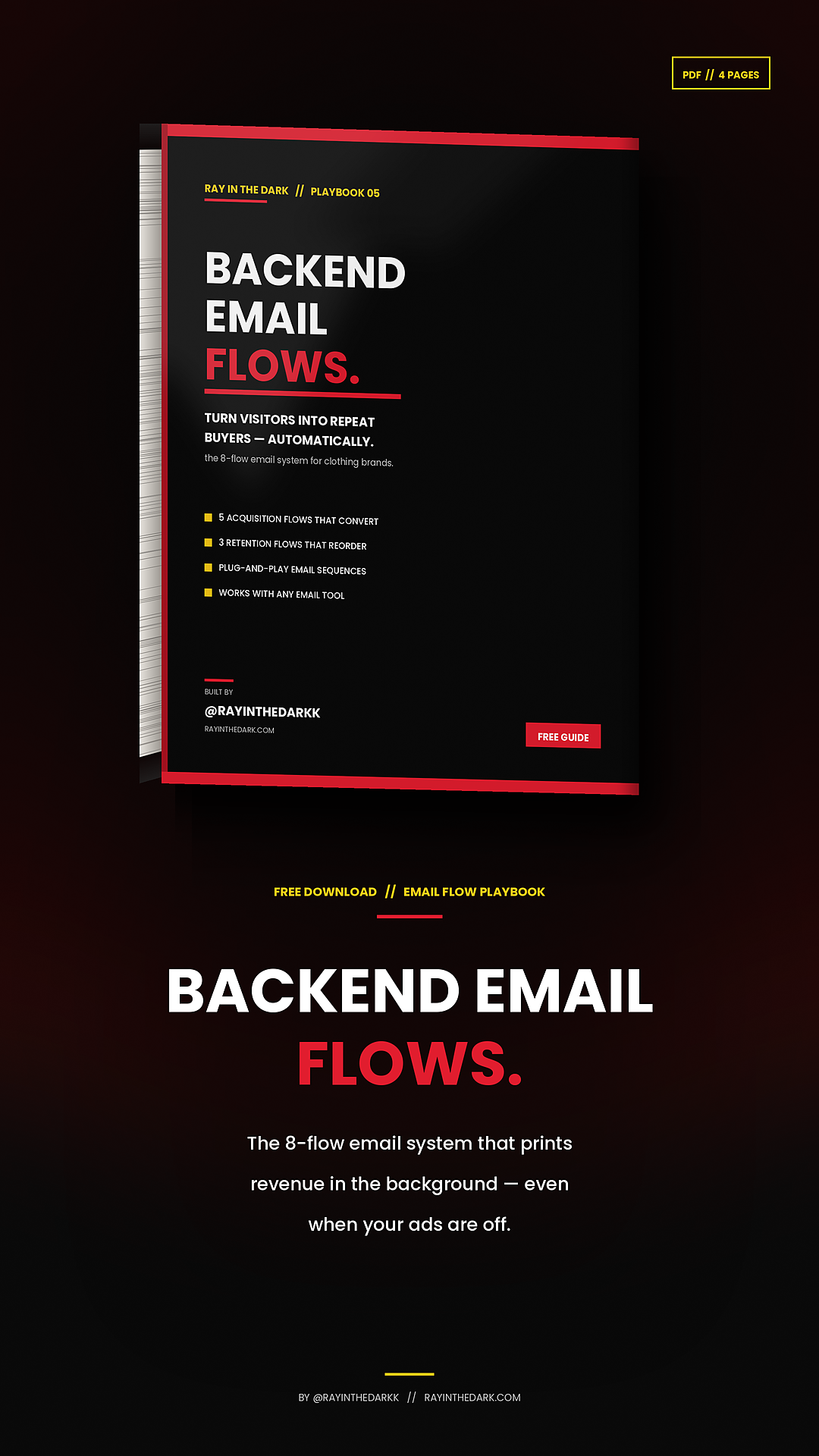 The 8 email flows that print revenue in the background