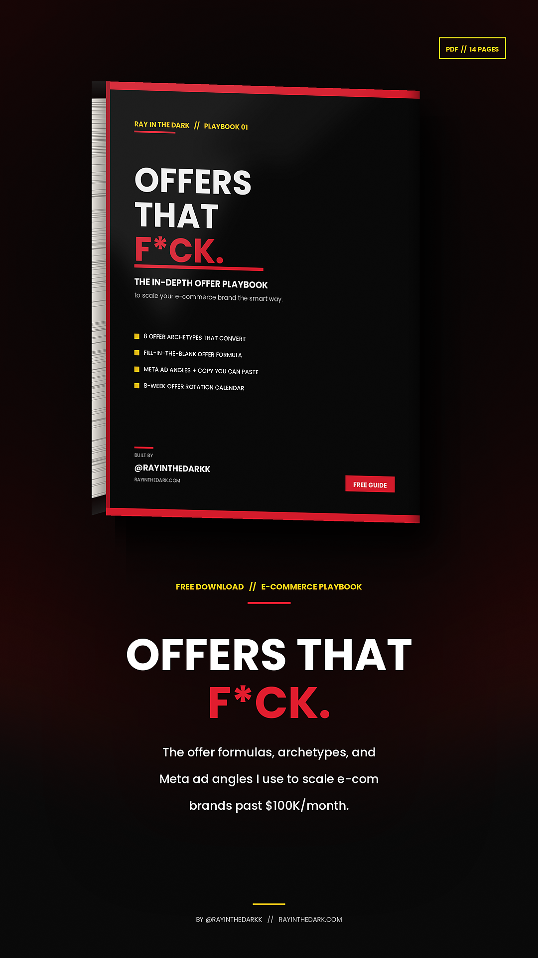 The In-Depth E-Commerce Offer Playbook