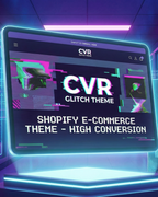 CVR GLITCH PRE-BUILT SHOPIFY THEME