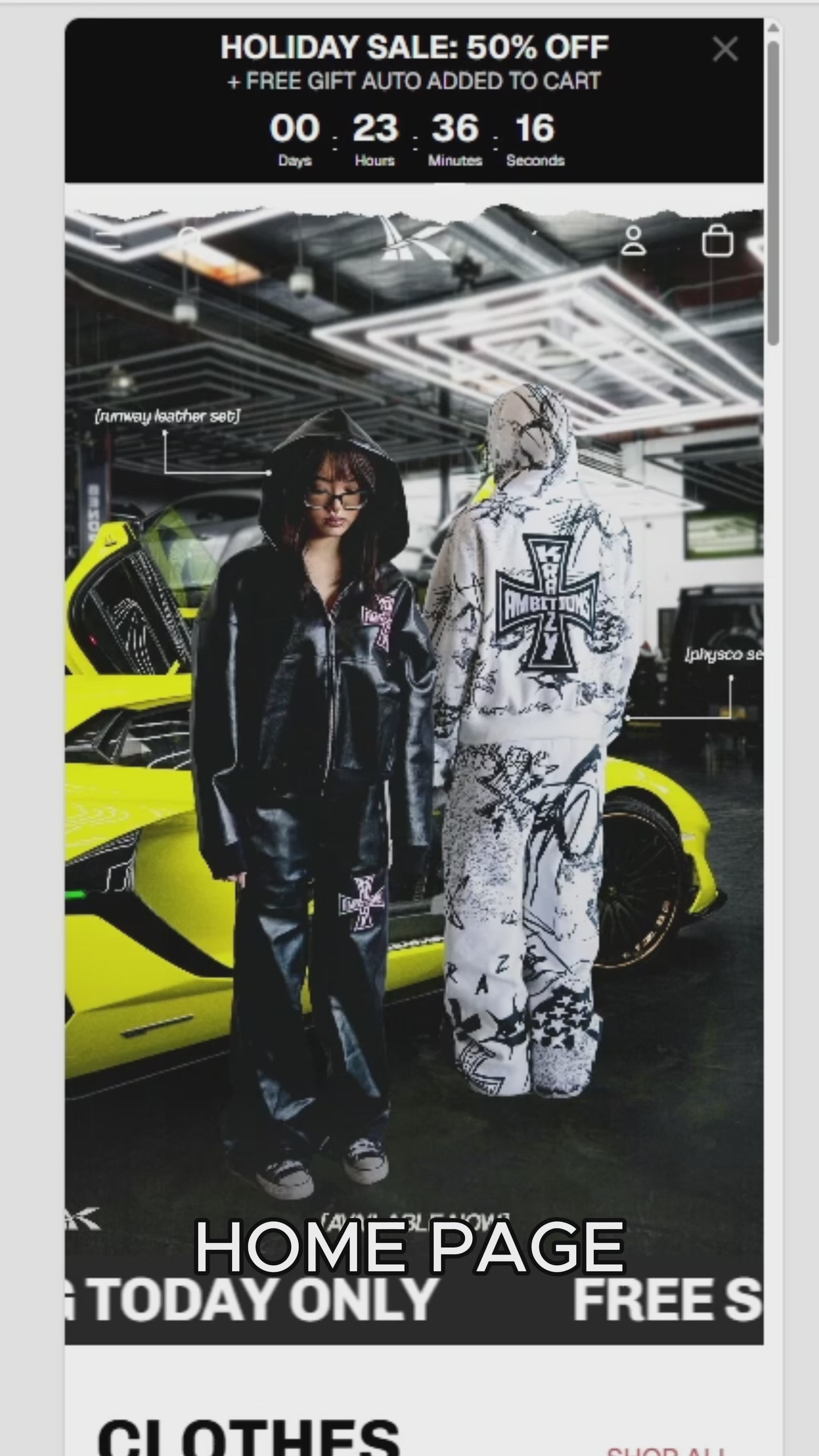 CVR GLITCH PRE-BUILT SHOPIFY THEME